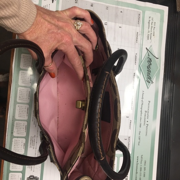 Coach satchel shoulder bag - Picture 3 of 8